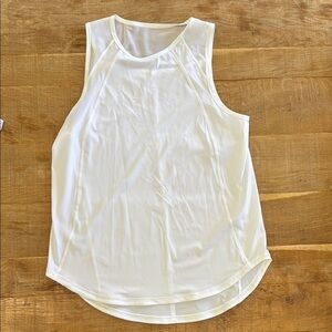 Lulu Lemon Women's White Sleeveless workout Top NWOT